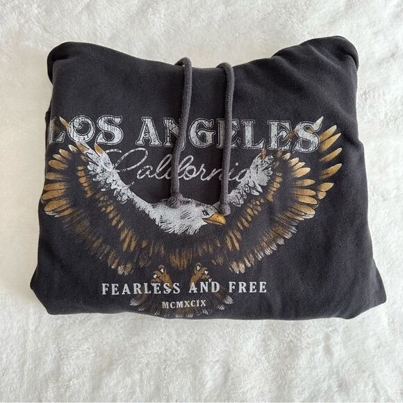 Hollister Graphic Oversized Hoodie Women’s Size Small - Picture 12 of 12